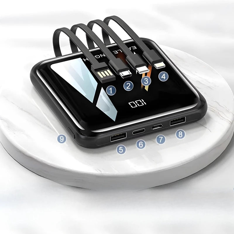 20000mAh Power Supply Suitable for Fast Charging  Large Capacity  Compact, Portable  Ultra-thin  Portable 120W Power Bank