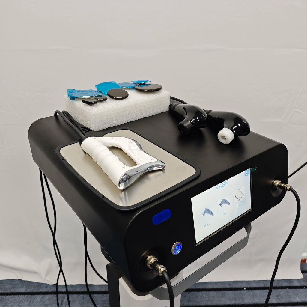 448Khz INDIBA Tecar CET RET Pain Relief Physiotherapy Machine Diathermy Body Shaping Fat Reduction