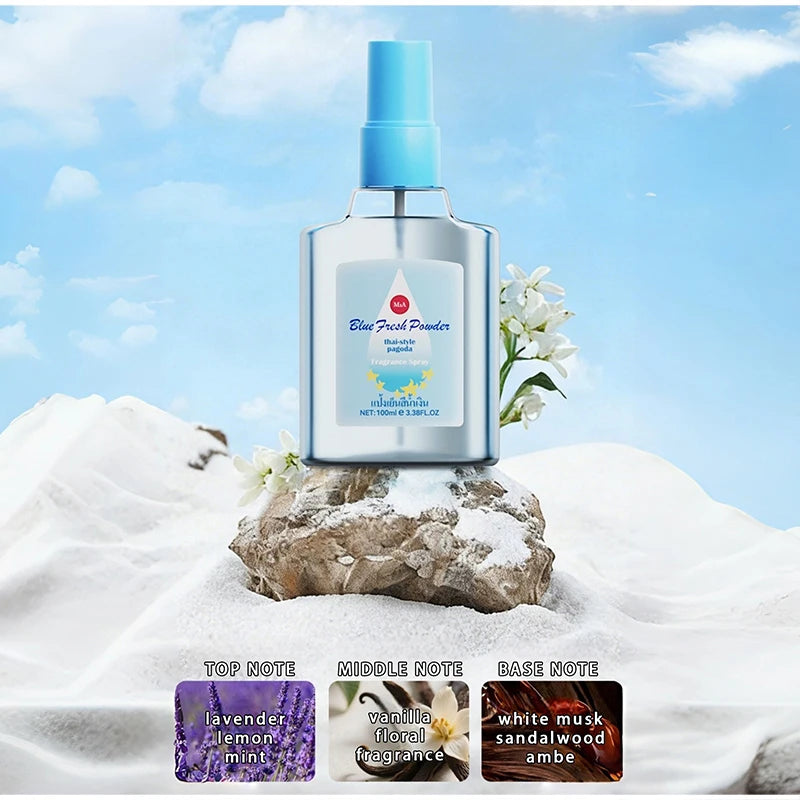 Floral Unisex Fragrance High-end Baby Milk Scented Pagoda-shaped Eau De Toilette Fresh Vanilla Lavender Deodorizing Body Spray