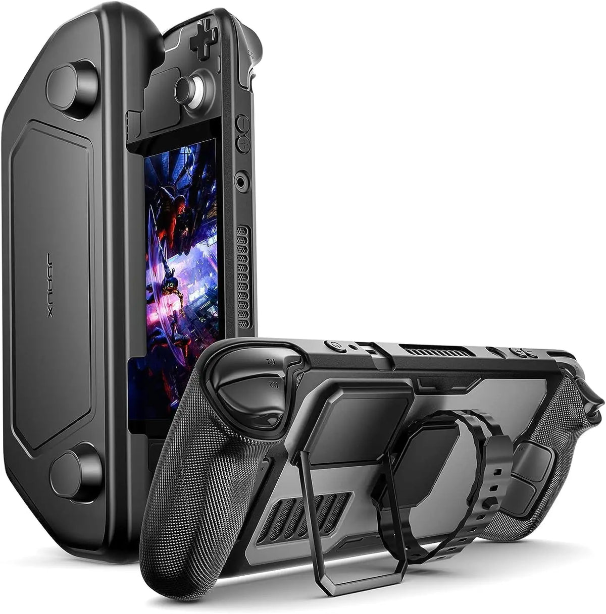 ModCase for Steam Deck,Steam Deck Case with Detachable Front Shell Steam Deck Accessories,Protective Case for Steam Deck Console