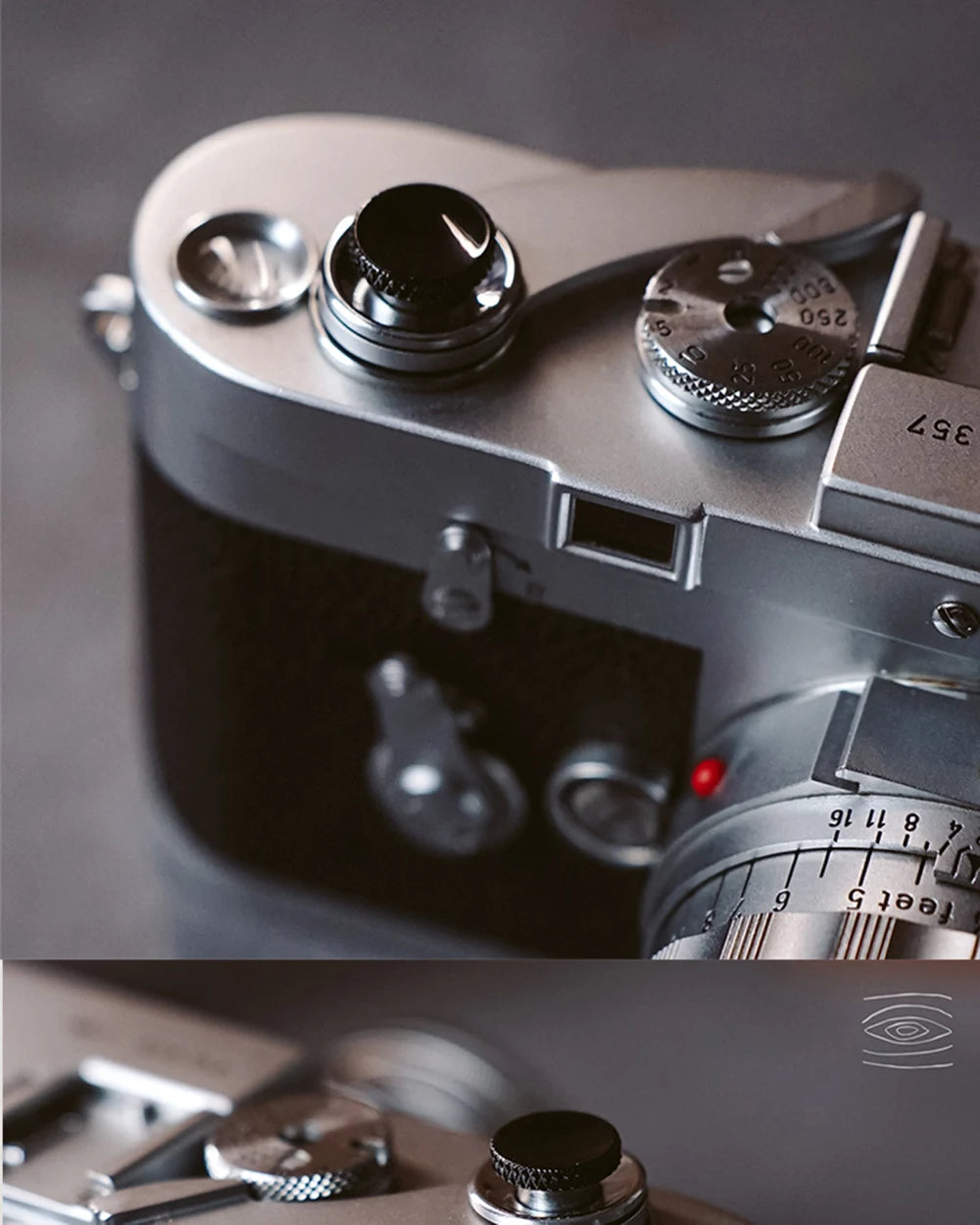 Metal Camera Shutter Release Button for Fuji XT5 XT50 XT30II XM5 XE5 X100VI X100V XT30 XT4 Leica M9 Olympus Nikon ZF Accessories