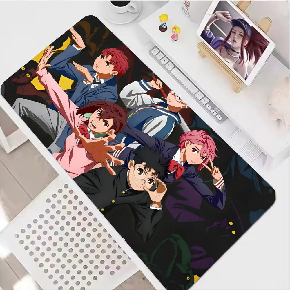 Dandadan Mouse Pad XXL Anime Extended Laptop Ayase Momo Takakura Ken Seiko teclado Mousepad Gaming Accessories Keyboard Desk Mat