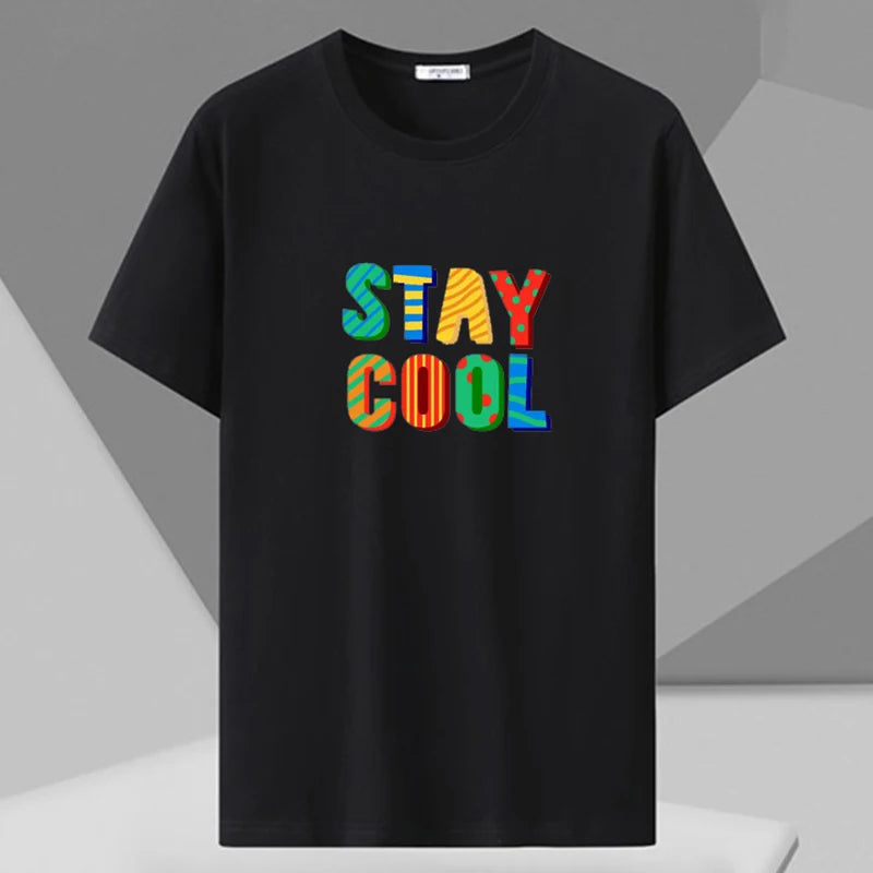 Men's Printed T-shirt Plus Size 110-180kg Loose Short Sleeve Tee Oversized Tops 5XL 6XL 7XL Big Size Men Clothing 티셔츠 Camiseta