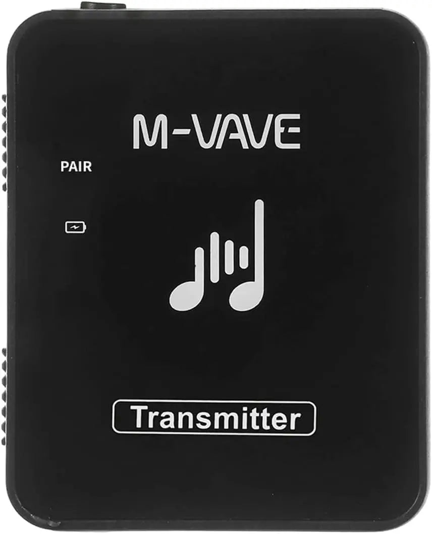 M-VAVE WP-10 2.4G Wireless In-Ear Monitor IEM System,Rechargeable Transmitter & Receiver with Volume Control/for Studio/Live