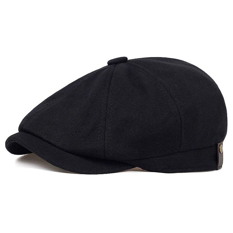 Retro Newsboy Caps Men Octagonal Hats British Painters Hats Autumn Winter Berets Herringbone Flat Caps Hip Hop Berets Gorras