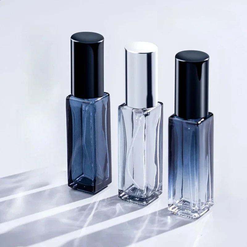4PCS 10/20ml High Quality Perfume Spray Bottle Empty Glass Parfum Atomizer Travel Cosmetic Bottl Sample Vials Refillable Mini