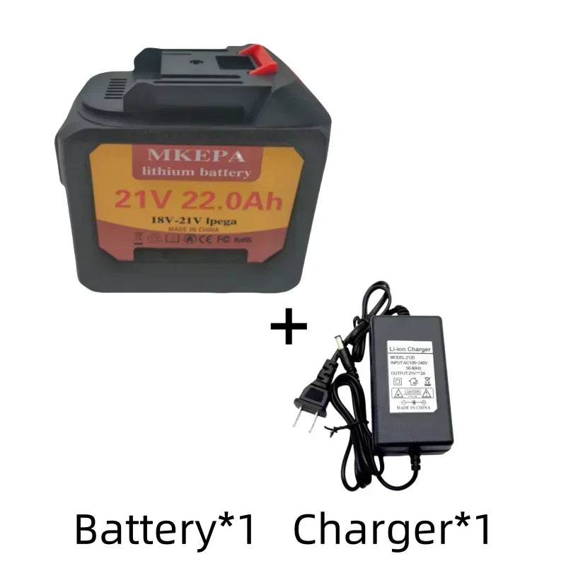 21V high efficiency, 5S4P long lifespan, 22Ah large reserve, comprehensively optimizing the use of Makita tool batteries.