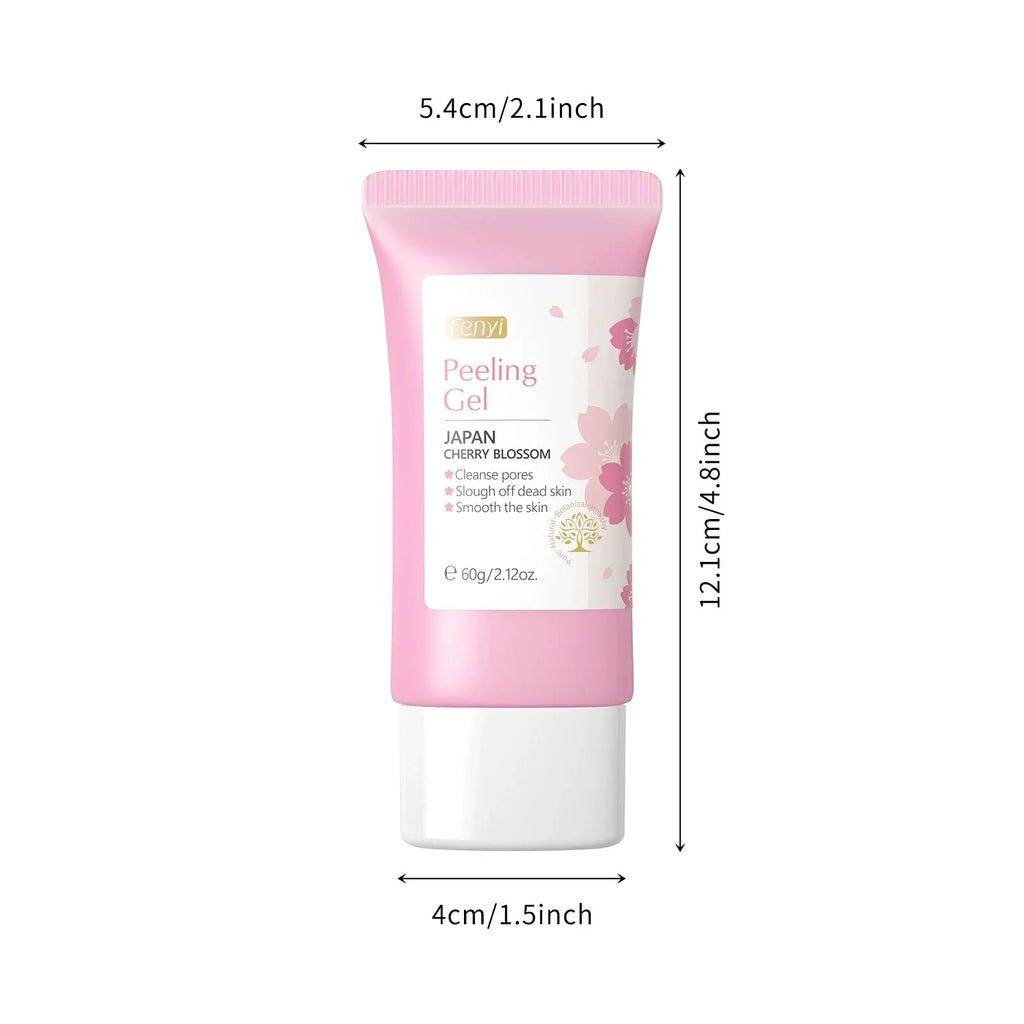 Cherry Blossom Exfoliating Gel Moisturizing Tender Face Body Cleansing Skin Care Product
