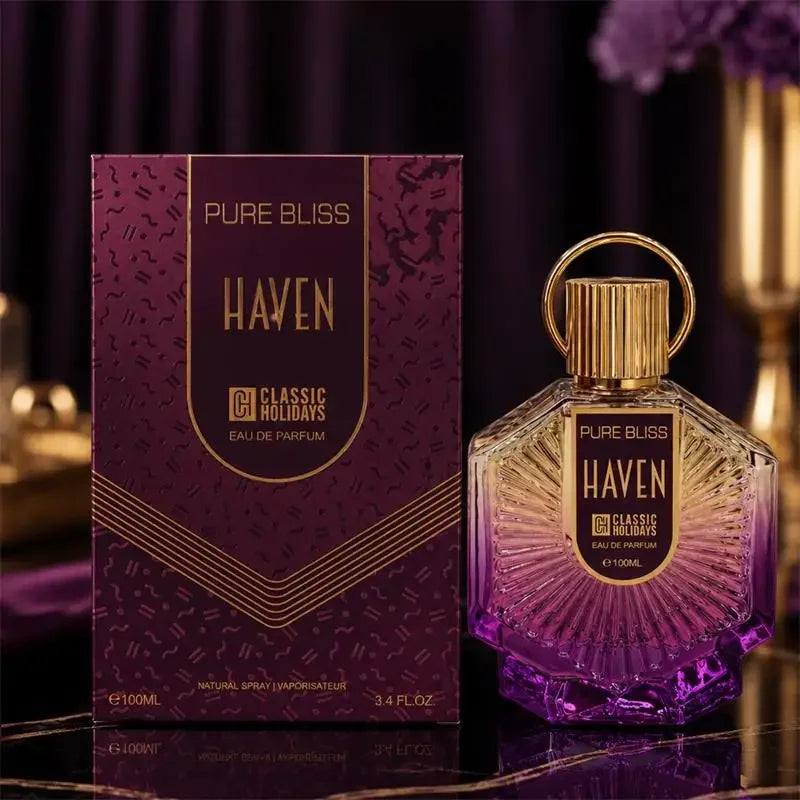 Luxury Arabic Perfume 100ml,dubai Long Lasting Charming Mature Musk Perfume,fresh Lotus Floral-woody Fragrance Body Spray 100ml