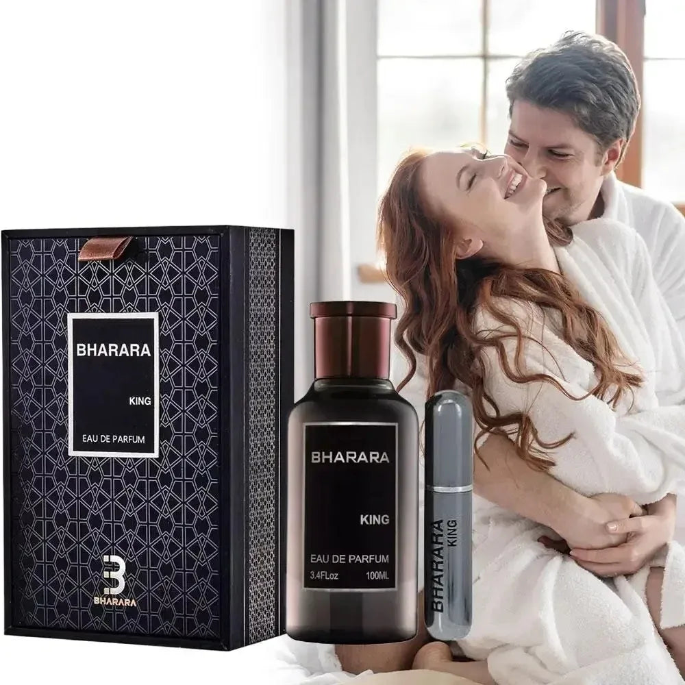 BHARARA Double Bleu King Niche Femme EDP, Luxury Perfume for Men Women, Sophisticated Scent 100ml + 10ml Travel.