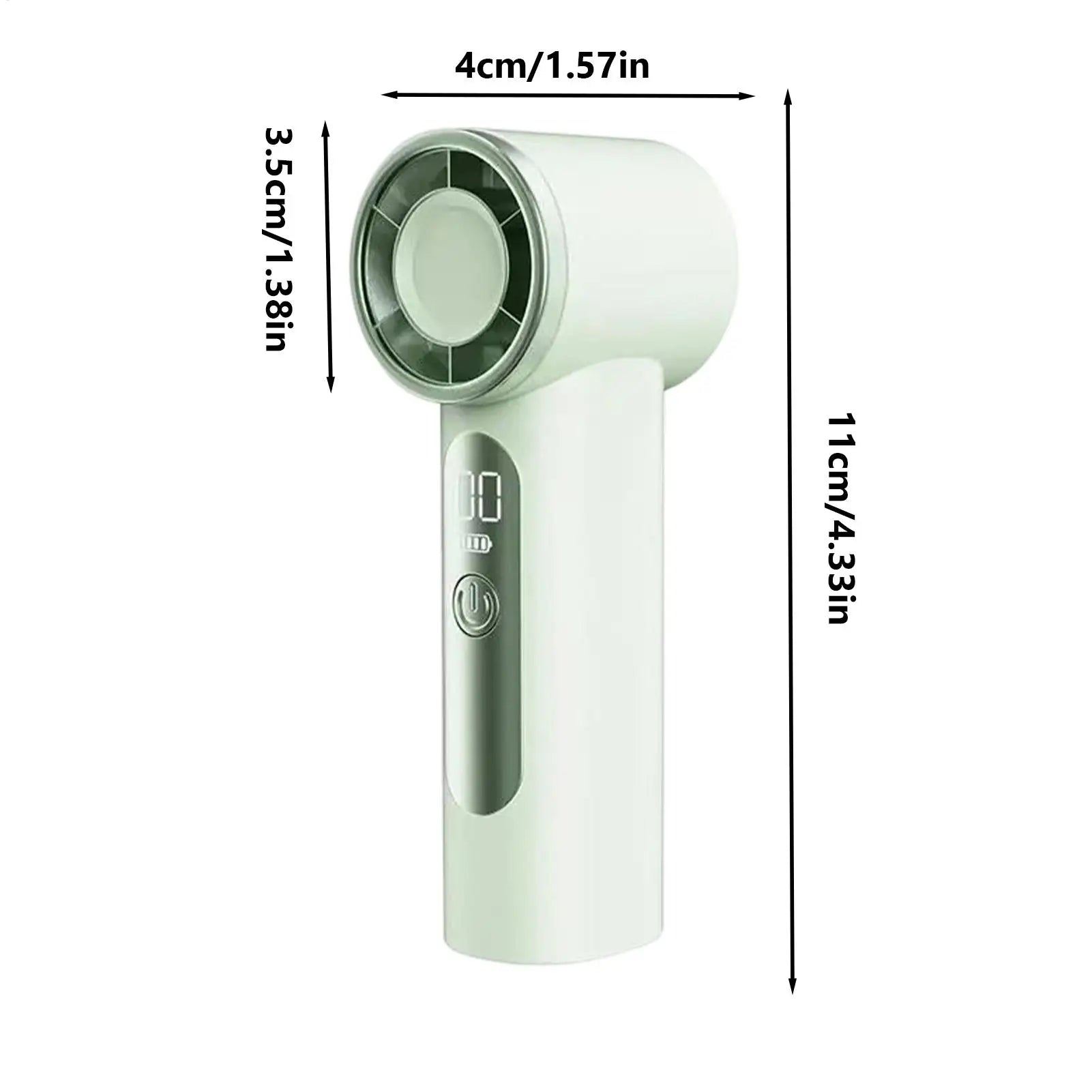 Air Cooler High-speed Handheld Fan Quiet Operation Waterproof USB Rechargeable Fan Long-lasting Strong Wind Fan Desktop