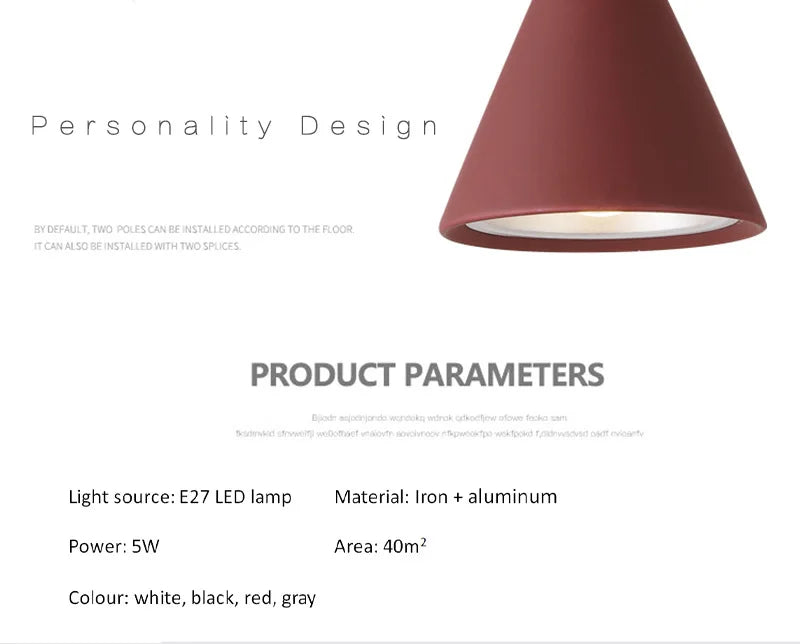 Modern Led Pendant Lights Multicolor E27 for Kitchen Fixtures Indoor Bedroom Dining Room Hanging Lamp Lampshade Home Chandeliers