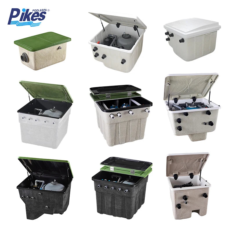 Full Set Water Filtering Equipment Integrated Swimming Pool Filtration System Inground Pool Filter