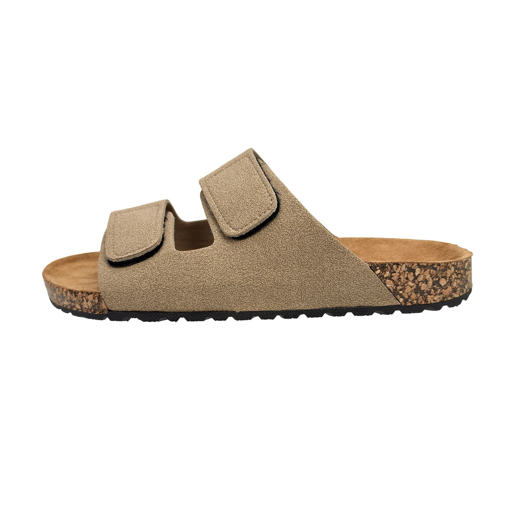 Men's one strap slip on casual slippers summer new breathable lightweight anti-slip comfort beach shoes outdoor walking slippers