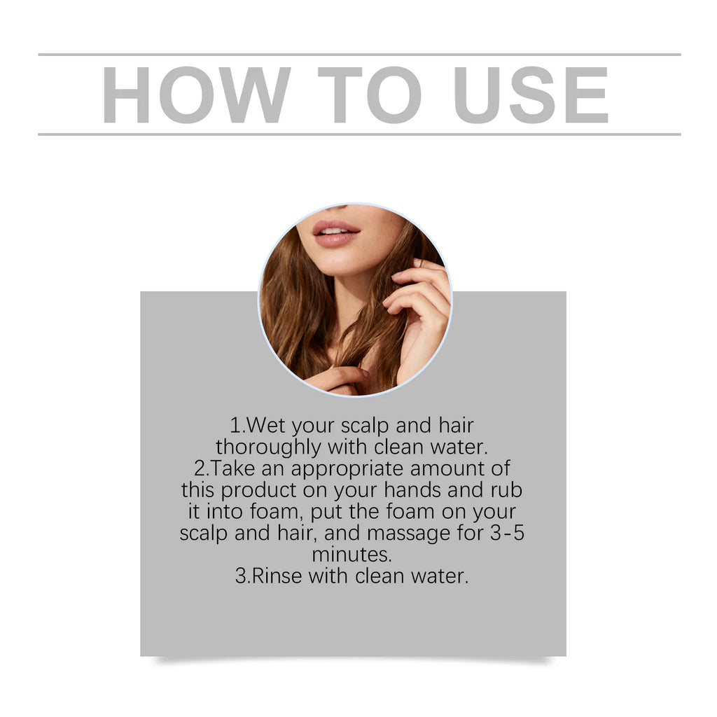 Ginseng and He Shou Wu Shampoo - Moisturizes Hair, Gentle, Smooth, Lightweight, Protects Hair, Refreshing