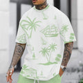 2026 New Men's Oversized Anime Inspired Tee Loose Short Sleeve Soft Comfortable Fashion Sports Jersey Tops