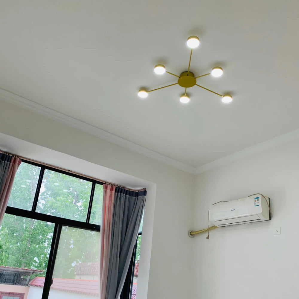 Nordic LED Ceiling Indoor Lighting Home Lamps Living Room Dining Bedroom Cloakroom Decoration Chandelier Lights Modern Wall Lamp