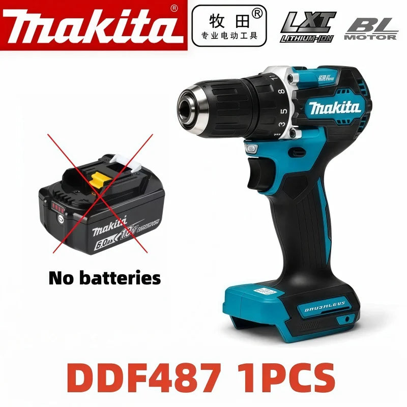 100% Original Makita Battery, 18V 6.0Ah Rechargeable Battery, Replacing Makita BL1830B L1840B L1850B L1860B, Power Tool Battery