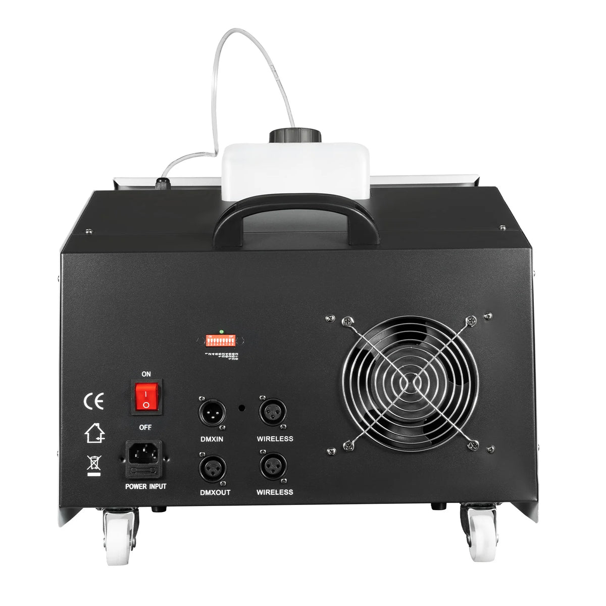 3000W 2L/67.63oz Fog Sprayer Stage Show Effect Ice Fog Producer Stage Fog Machine, Low Lying Smoking  for Creating Exciting Visual Effects Remote Control