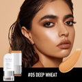 Thin and Comfortable Perfect Cover Stick Waterproof Long-lasting Foundation Cream with Brush Instant Natural
