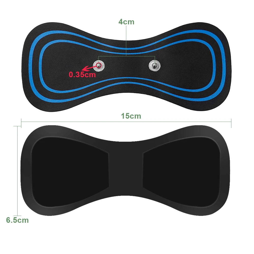 10/20Pcs EMS Muscle Stimulator Sticke Neck Massage Patch Replacement Trainer Hip Exerciser Slimming Tens Body Massager Gel Padsr