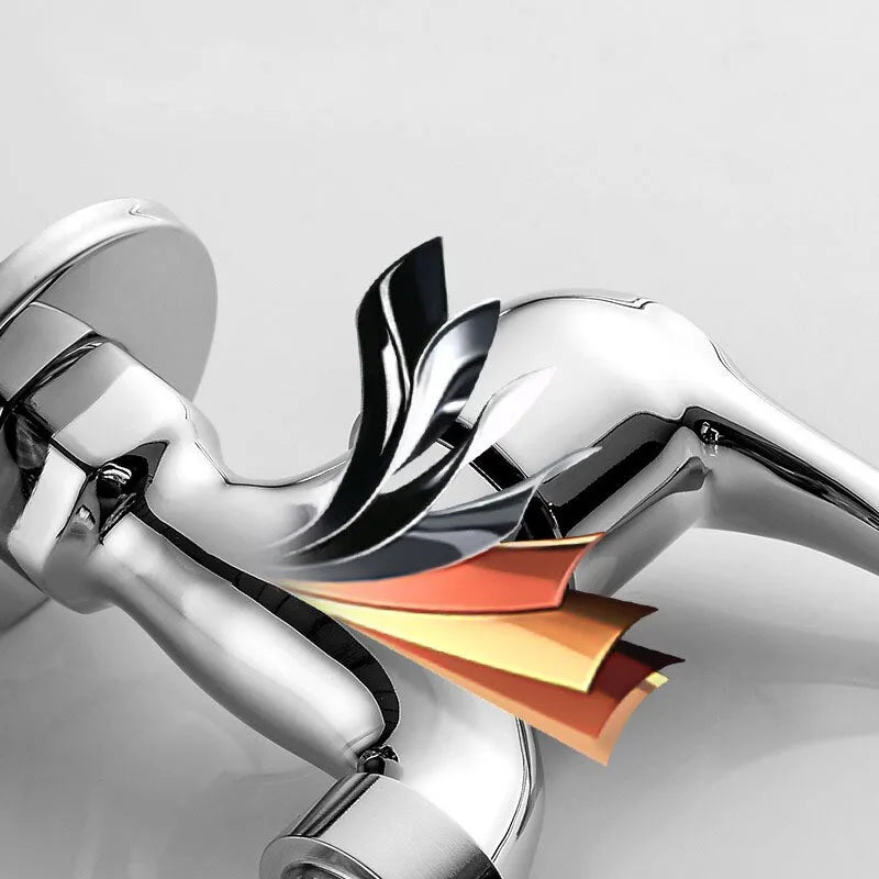 Wall Mounted Wash Machine Tap Mop Stainless Steel Faucet Outdoor Garden Faucet