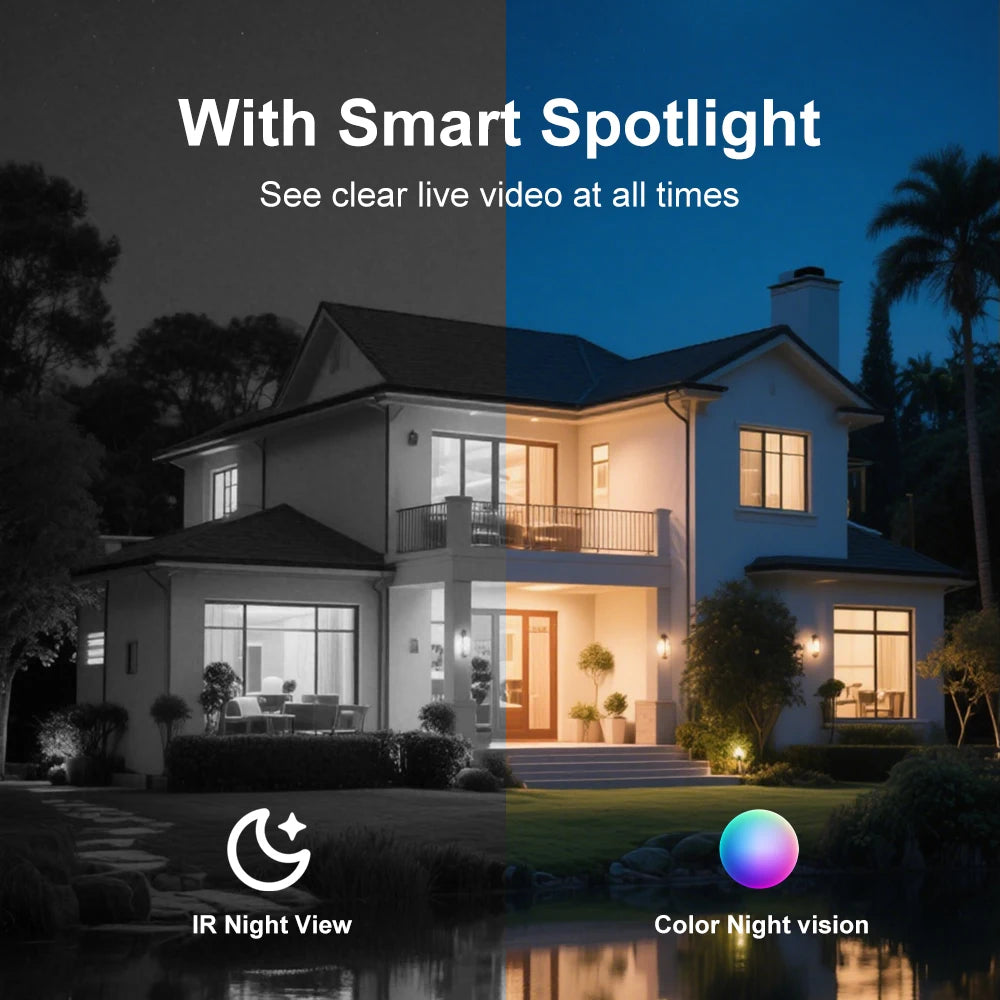 O-Kam Pro Mini Cube Security Camera, 5MP Indoor WiFi IP Camera with Two-Way Audio & Human Detection, Motion Alert, 5X Zoom,