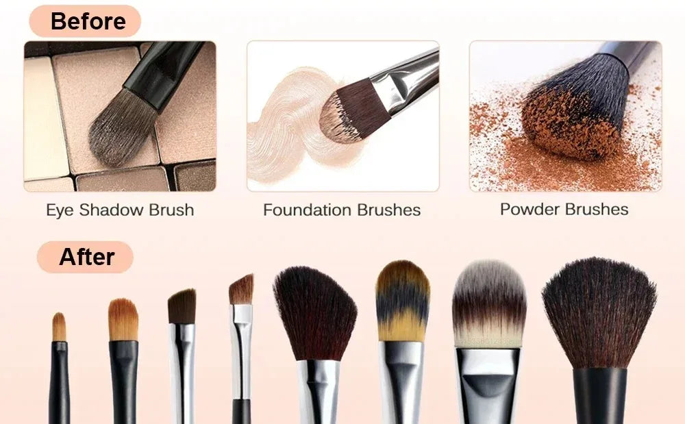 Makeup Brush Washer and Dryer USB Powered Odorless Battery-Free Plug and Play Makeup Cleaner Essential Beauty Accessory