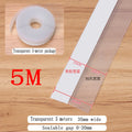 5M Shower Room Glass Door Sealing Strip Window Windproof Strip Warm Bathroom Door Lower Water Blocking Adhesive Strip