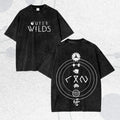 Outer Wilds Washed T-shirt New Model personality Clothes Oversized Unisex Vintage Loose Trendy Cotton Harajuku high quality soft