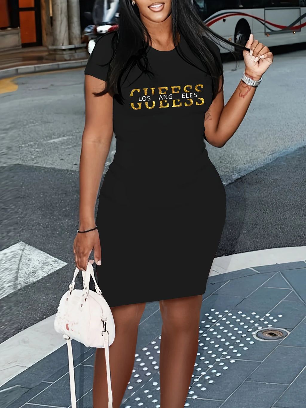 summer long tshirt dress SEXY midi DRESS Women's Casual  Graphic TShirt Dress  Short Sleeve Round Neck Loose Fit SpringSummer