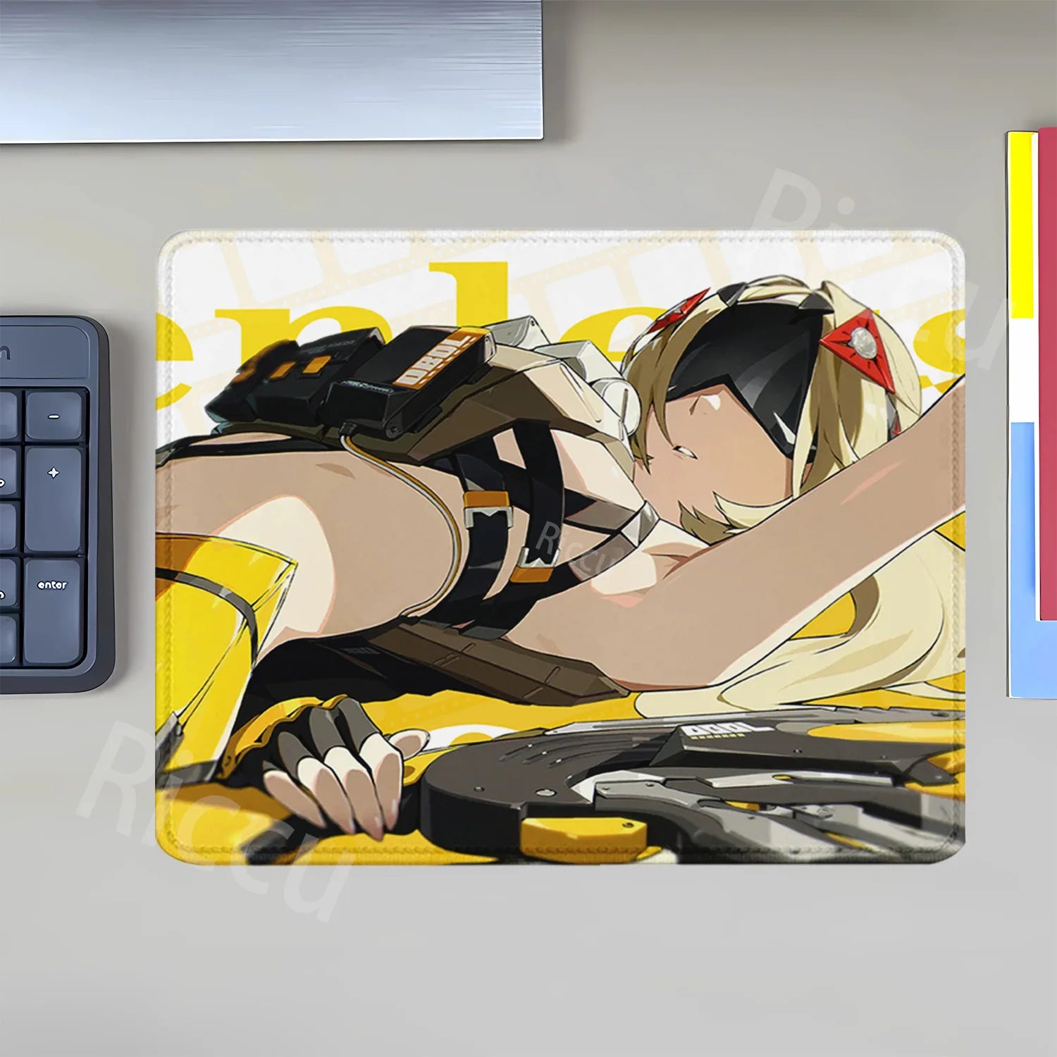 Mouse Pad Zenless Zone Zero Vivian Hoshimi Miyabi Ellen Joe Small Size Mousepad ZZZ Office accessories overlock teclado Desk Mat