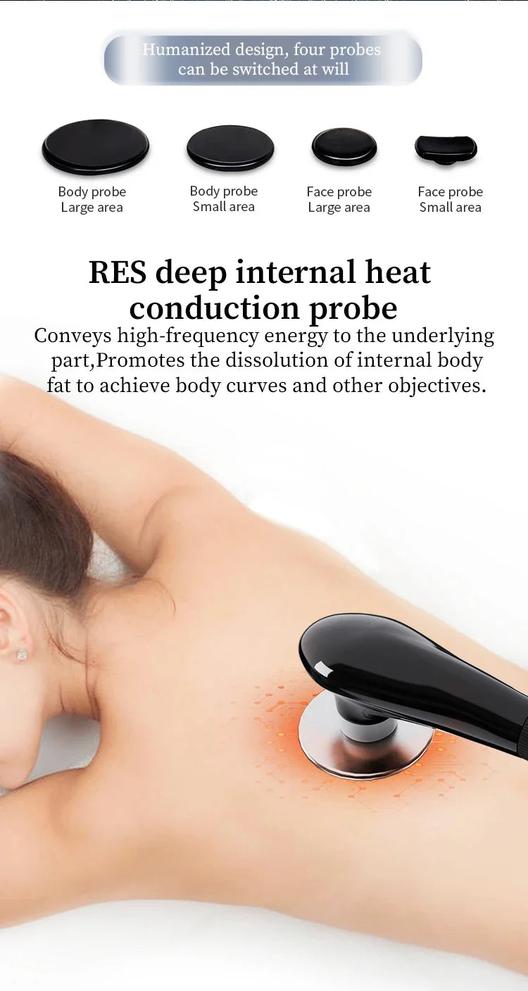448Khz INDIBA Tecar CET RET Pain Relief Physiotherapy Machine Diathermy Body Shaping Fat Reduction