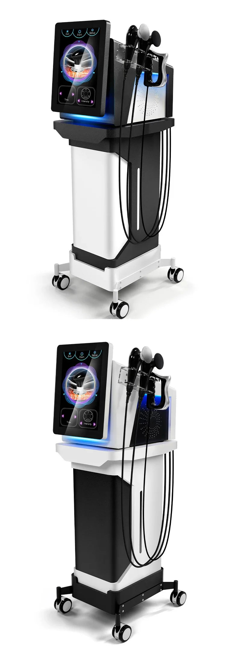 448k Portable Tecar Cet Ret Pain Relief INDIBA Physiotherapy Equipment Diathermy Slimming Machine Body Massage