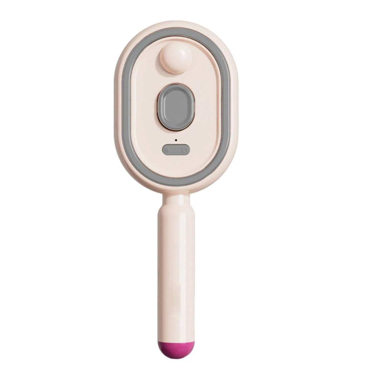 Electric Steam Brush with Water Spray Portable Cordless Hair Tool Anti-Static Red Light Hair Brush for Both Long & Short Hairs