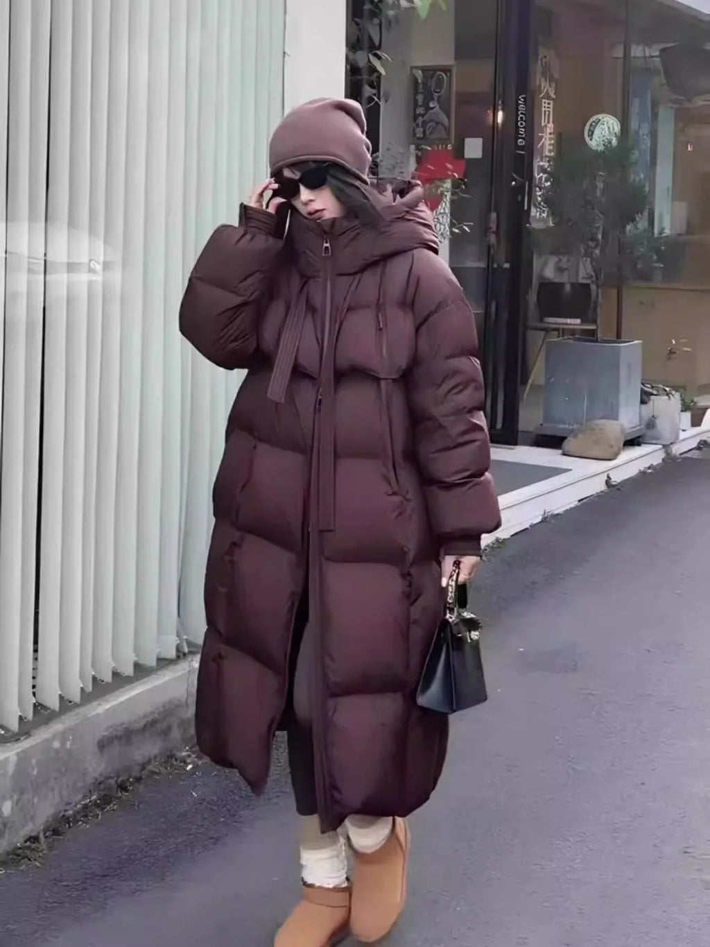 Women's Winter Down Jacket Parkas Brand Luxury Woman Clothes Warm Thick Loose Winter Coats Long Padding Padded Jacket HWY290
