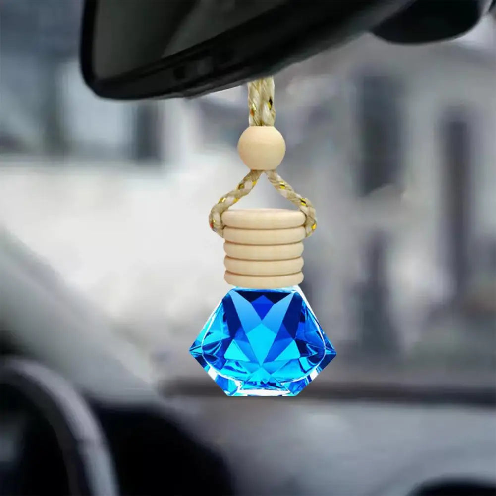 Car Perfume Pendant Include Essential Oil Air Fresheners Universal Car Supplies Novelty Auto Flavoring Car 7ml Car Hanging Oil