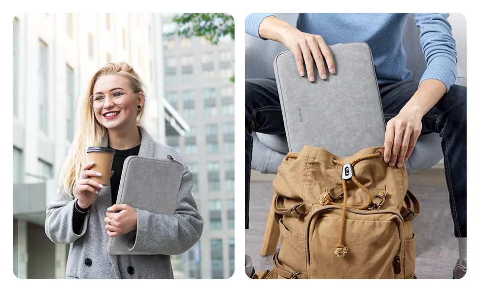 UGREEN Laptop Bag For Macbook Pro Air 13.9 14.9 Inch Sleeve Case For HP Lenovo iPad Waterproof Notebook Cover Carry Bag