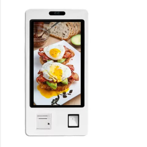 Wall-Mounted 21.5/23/27/32-Inch Touch Screen Self-Service Payment Ordering Kiosk For McDonald's & KFC With Queue Management SDK