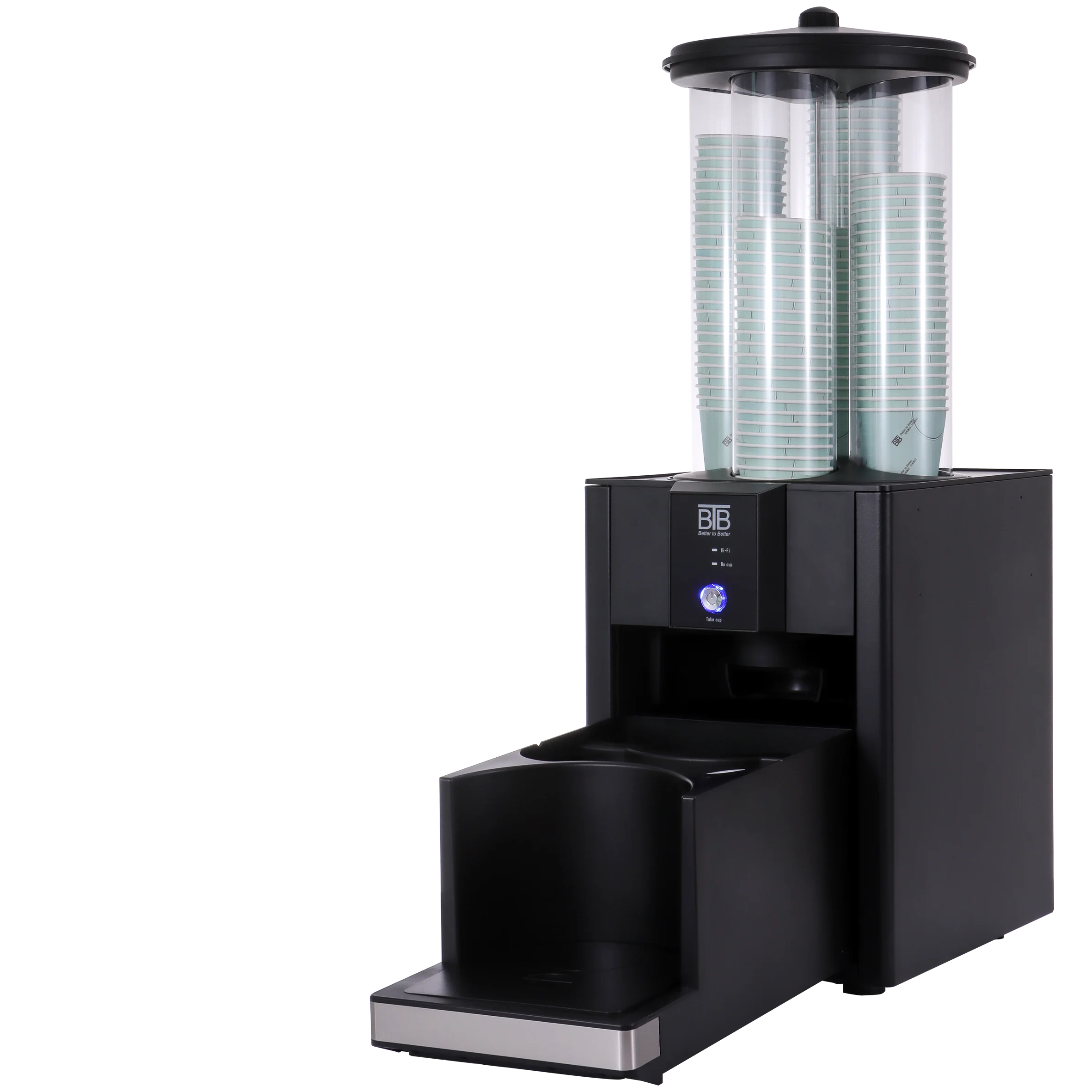 Automatic intelligent cup dispenser cup drop machine