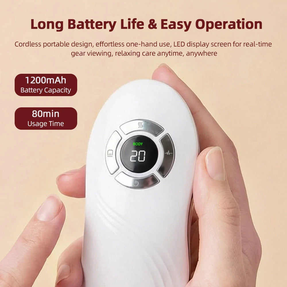 3+1 Body Sculpting Machine Red Light Vacuum Cupping Sculpting Machine Dual Modes Portable Face Body Slimming Massager