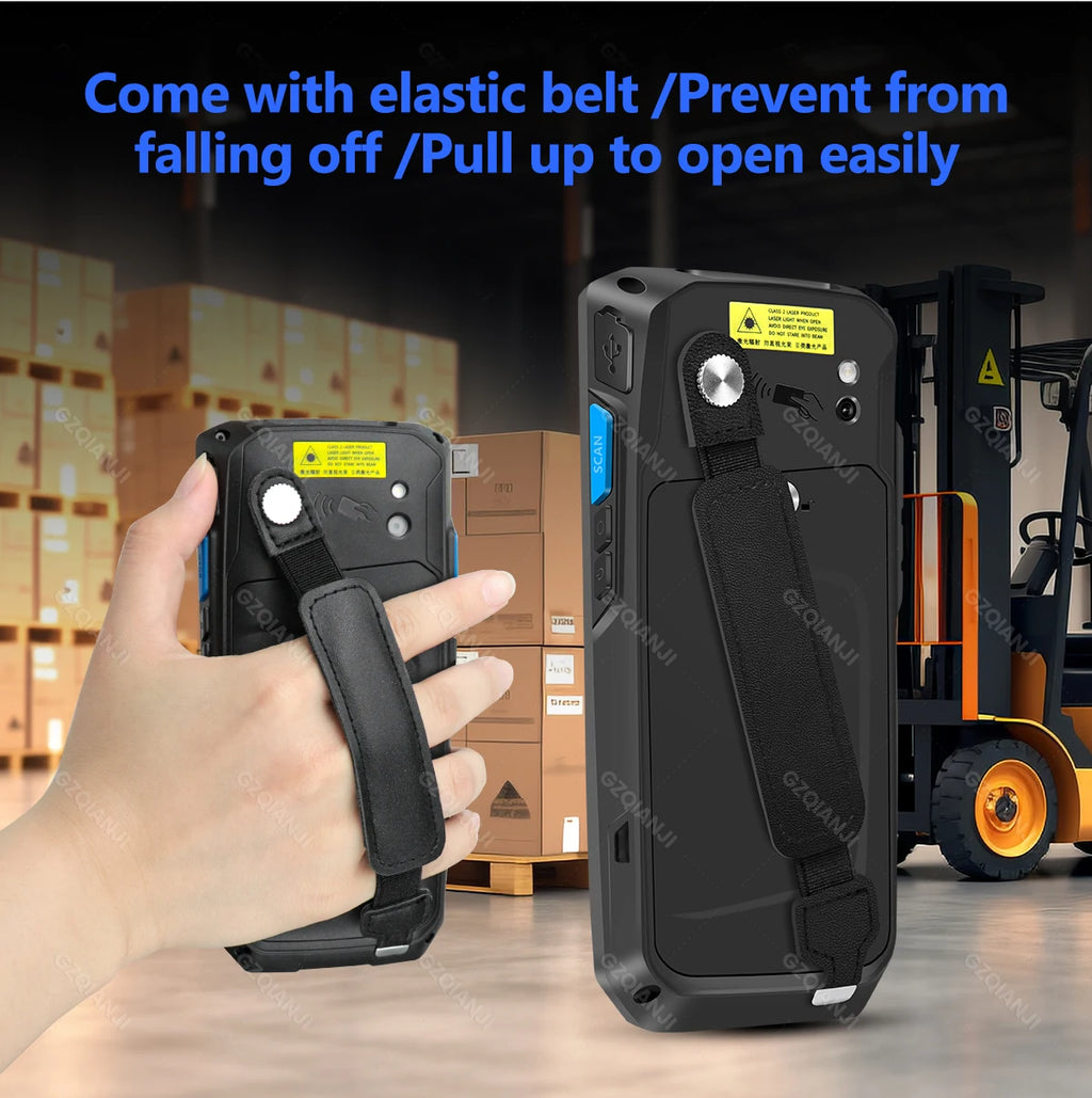 Android 13 PDA Rugged Handheld Terminal PDA Data Collector Honeywell 1D 2D QR Barcode Scanner Inventory Wireless 4G GPS POS PDA