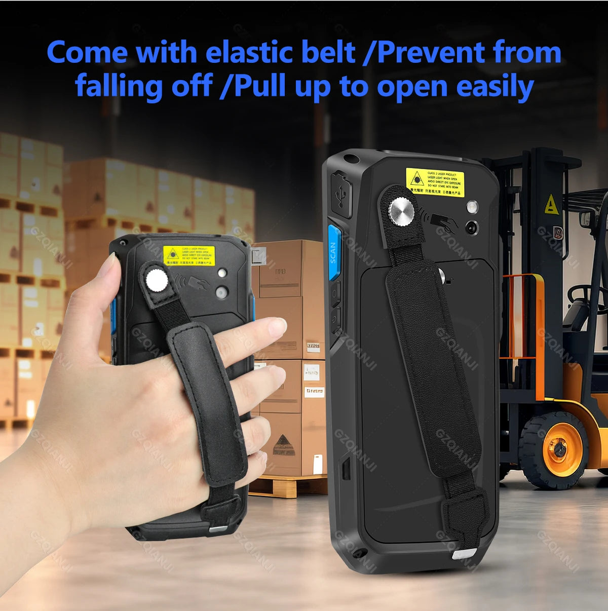 Android 13 PDA Rugged Handheld Terminal PDA Data Collector Honeywell 1D 2D QR Barcode Scanner Inventory Wireless 4G GPS POS PDA