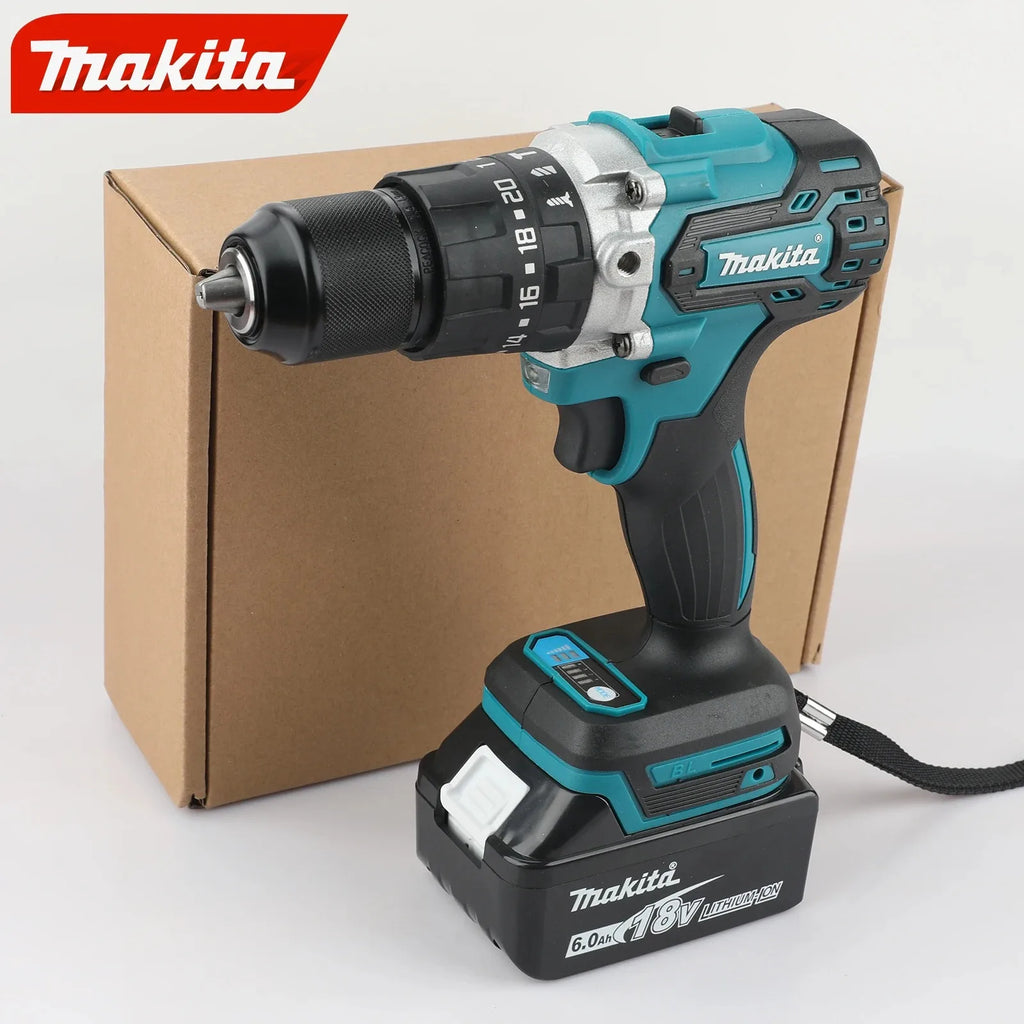 Makita DDF487 18V Brushless Cordless Drill Driver High Torque Screwdriver Compatible With All Makita 18V Lithium Batteries