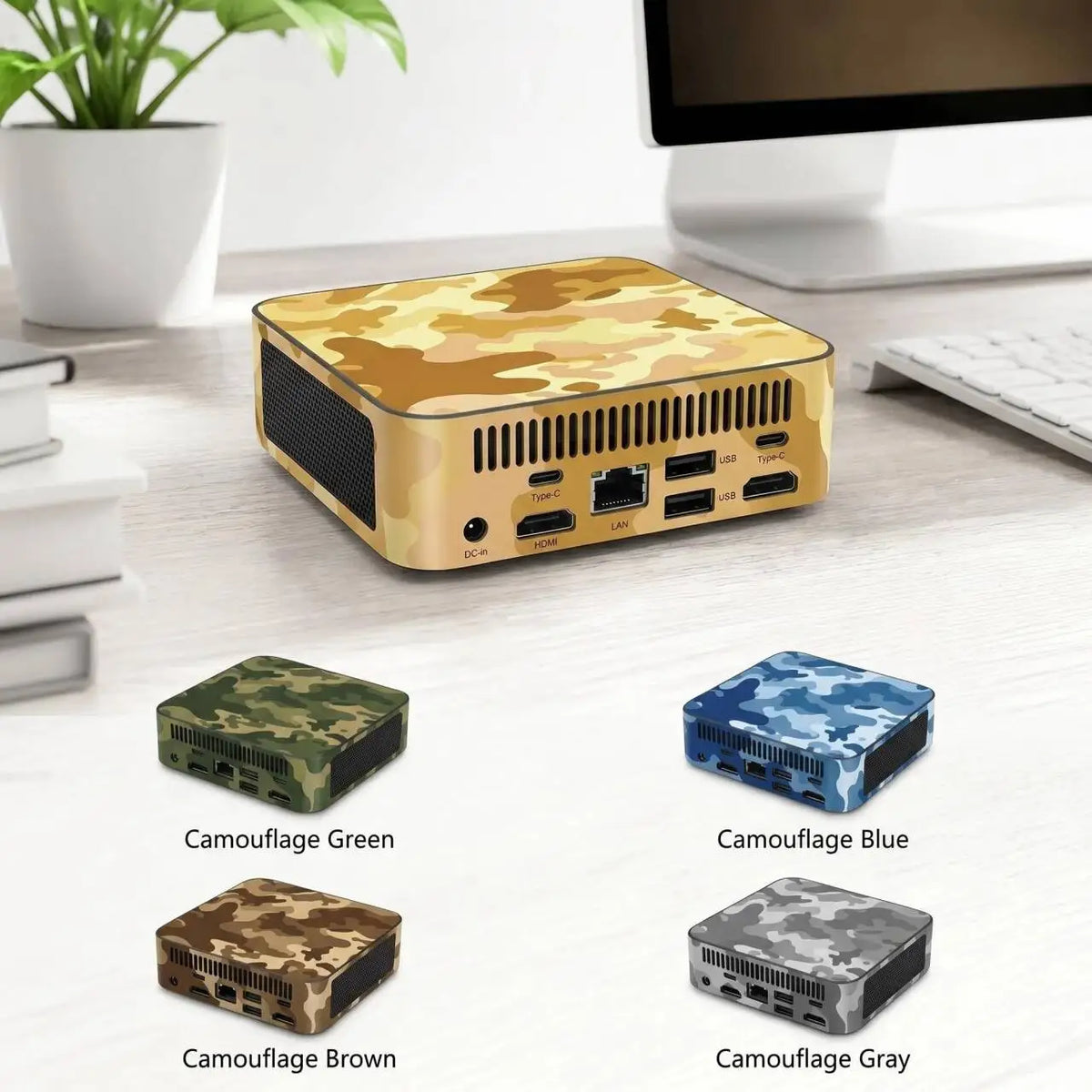 2026 Intel Core I9 10980HK Windows 11 Mini PC Computer 16GB 8GB RAM 1TB M.2 SSD WiFi6 BT5.2 4K HD Portable Desktop Pc