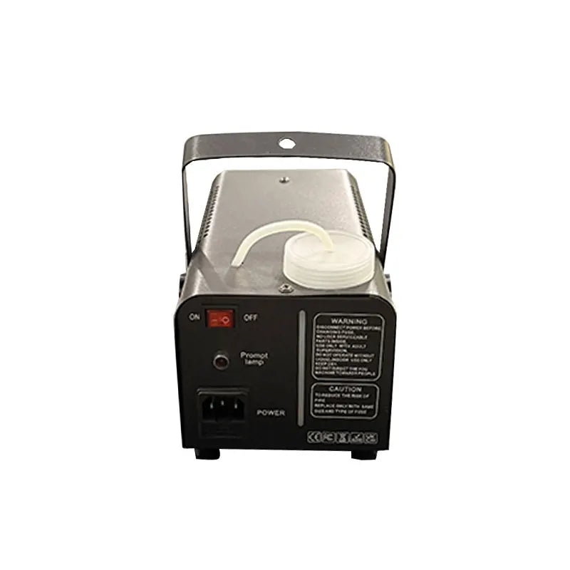 500W Dry Ice Fog Machine with RGB LED Lights Remote Control Iron Strobe Effect 3-5m 0.25L Volume 110-220V for Stage Party Use