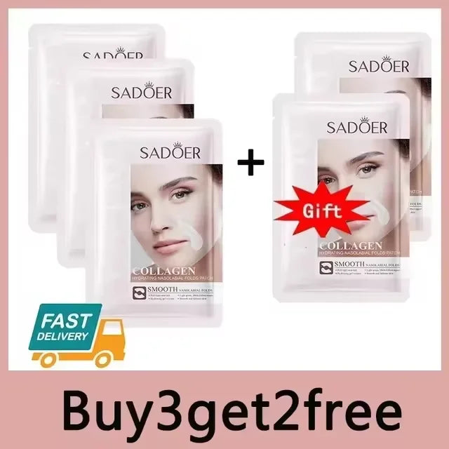 Firming Fine Lines Hydrocrystaline Patch Anti-Aging Sagging Facial Skin Deep Nourishing Facial Mask Korean Facial Care Product