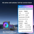 360 ARGB CPU Liquid Cooler with Segment Code Screen Temperature Display
