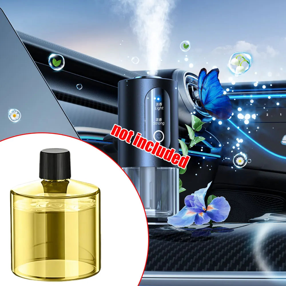 1x 50ml Car Air Fragrance Oil Car Perfume Refill Liquid Ambient Freshener Car Long Lasting Air Freshener Aromatherapy Oil
