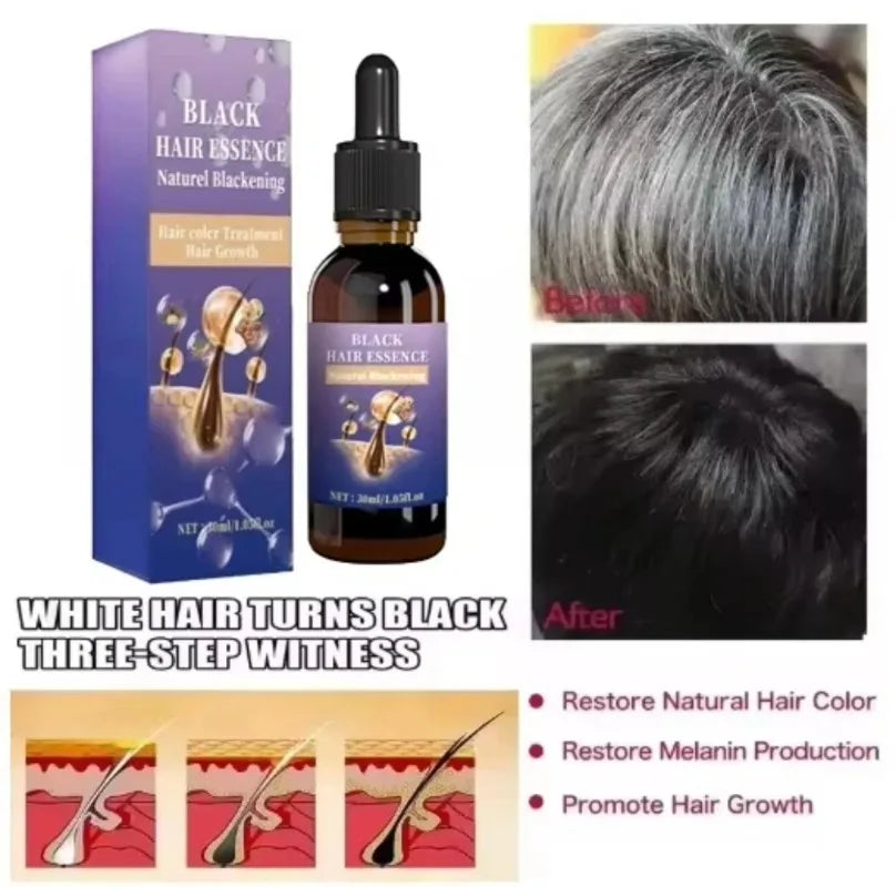 Scalp Care Black Essence Nourishes Hair Balances Oil Unclogs Follicles Boosts Shine